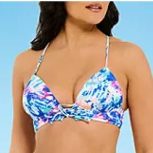 Decree Tie Dye Bra Bikini Swimsuit Top